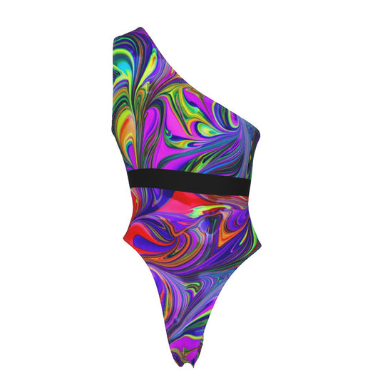 Like Jouvert One-Shoulder Bodysuit
