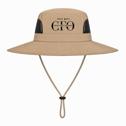 CFO Wide Brim Outdoor Sun Hat