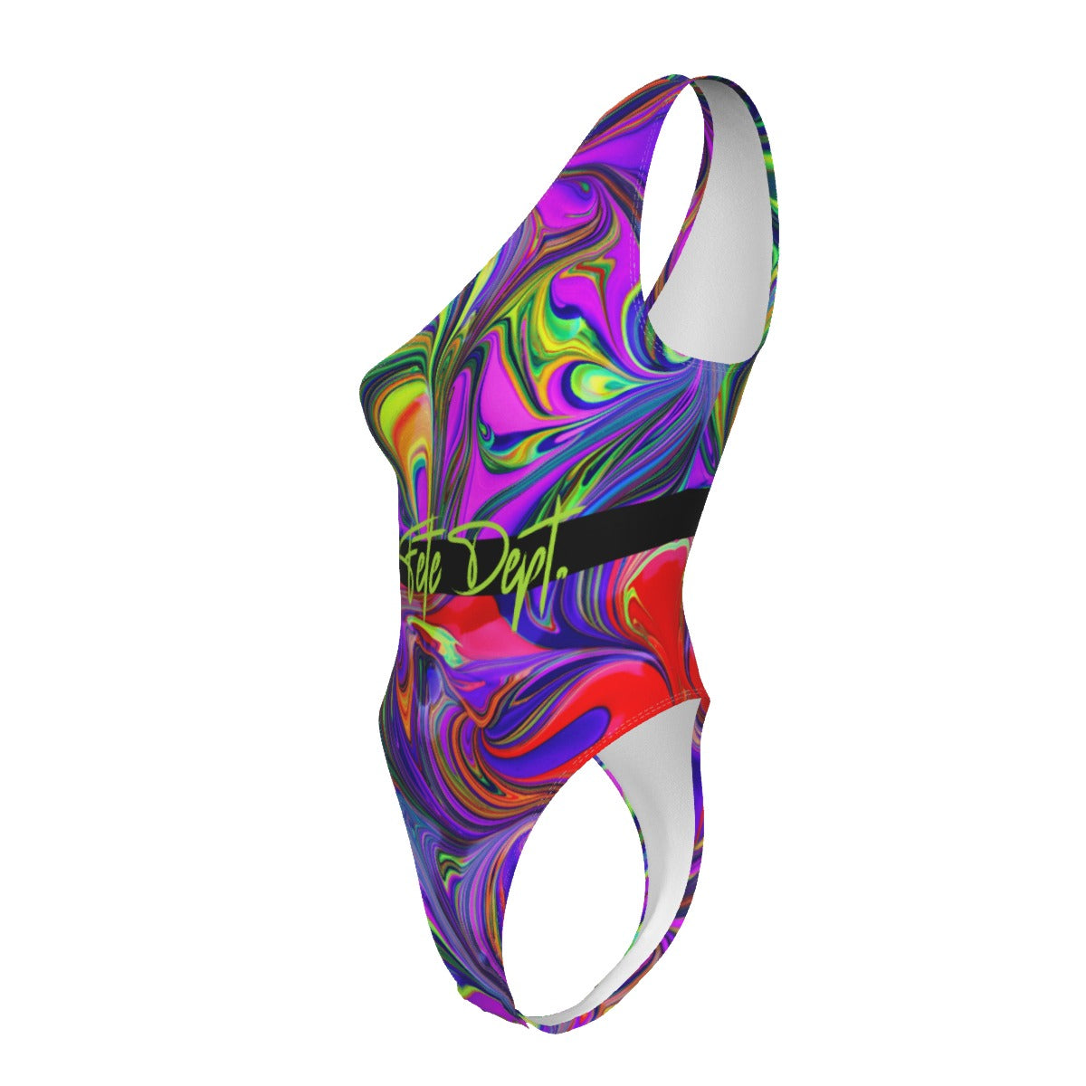 Like Jouvert One-Shoulder Bodysuit