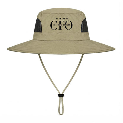 CFO Wide Brim Outdoor Sun Hat