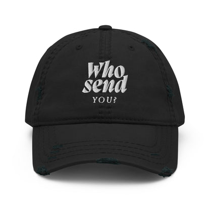 WSY? Distressed Dad Hat