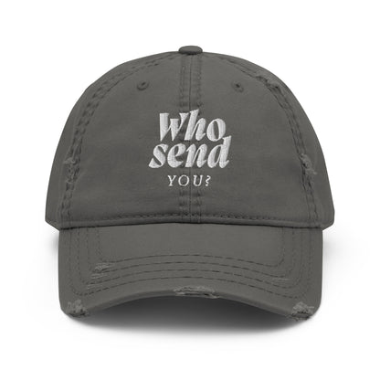 WSY? Distressed Dad Hat