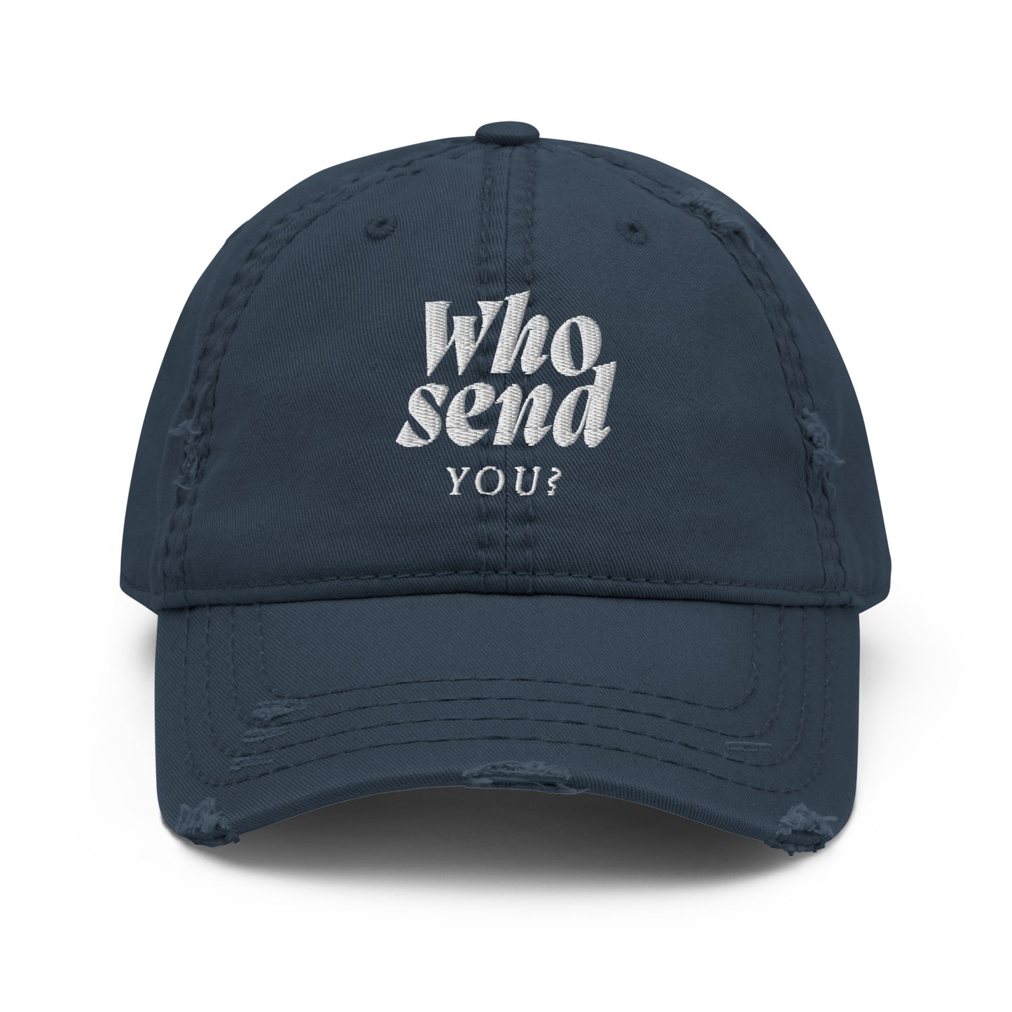 WSY? Distressed Dad Hat