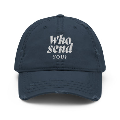 WSY? Distressed Dad Hat